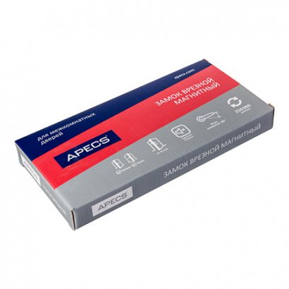 Замок врезной магнитный Apecs 5300-M-CR (00015738)