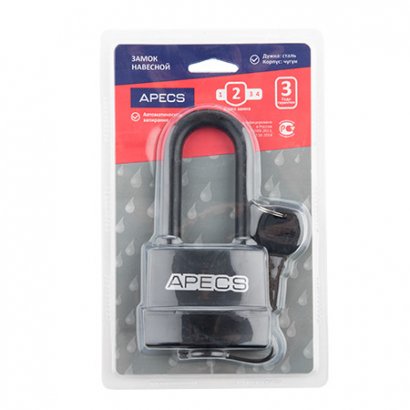 Замок висячий Apecs PDR-50-70-L