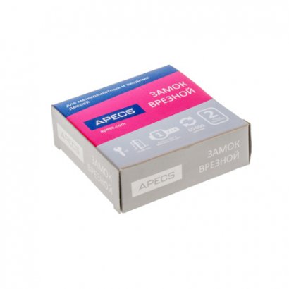 Замок врезной Apecs 90-K-G (00017285)