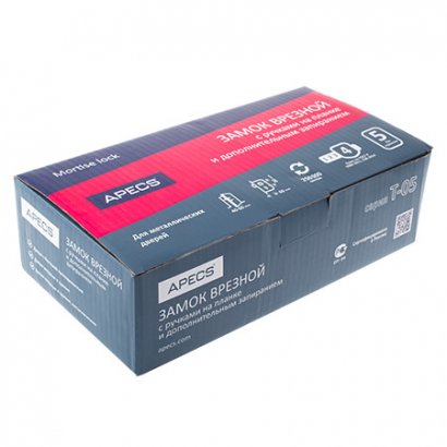 Замок врезной Apecs T-0523-C-AB-L (00017282)
