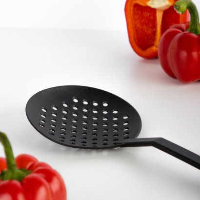 Шумовка кухонная  БЛЭК  жаропрочный нейлон