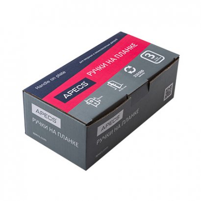 Ручка дверная на планке  АПЕКС  HP-70.1223-AL-NIS  никель