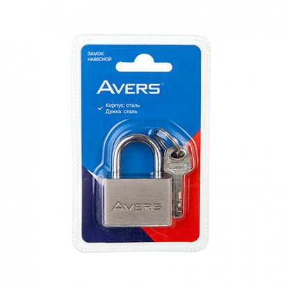 Замок навесной AVERS PDS-30-60-Blister (00022997)