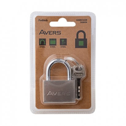 Замок навесной AVERS PDS-30-40-Blister (00022995)