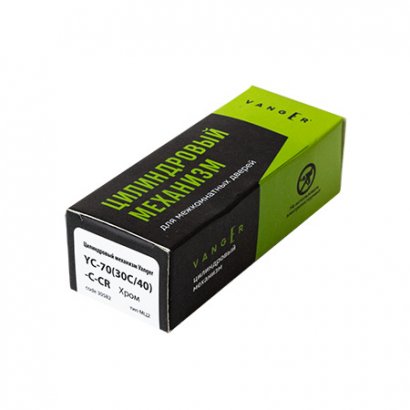 Цилиндровый механизм Vanger YC-70(30C/40)-C-CR (00030582)