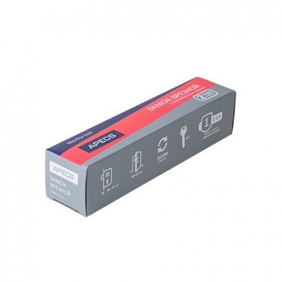 Замок врезной Apecs 71-K-CR (00010966)