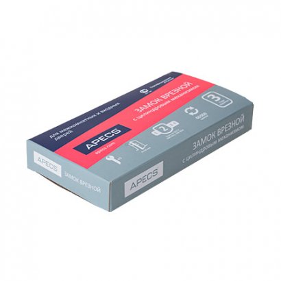 Замок врезной Apecs 95/60-G (00016277)