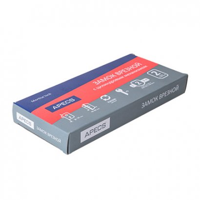 Замок врезной Apecs 91/60-CR МЦ (00006561)