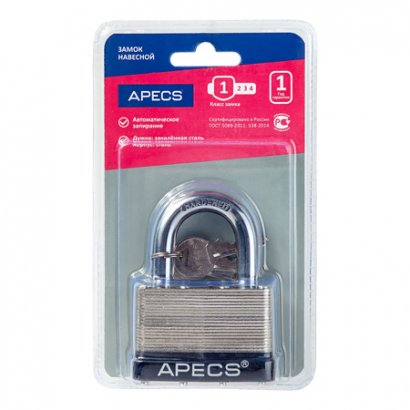 Замок висячий Apecs PDS- 65-50