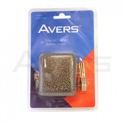 Замок навесной AVERS PD-15-80-Blister