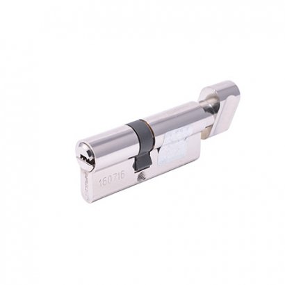 Цилиндровый механизм Apecs SM-70(30/40С)-C-NI 5кл. перф.ключ,хром кл/р
