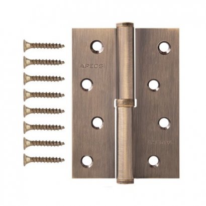 Петля врезная Apecs 100*70-B-Steel-AB-L (00013379)