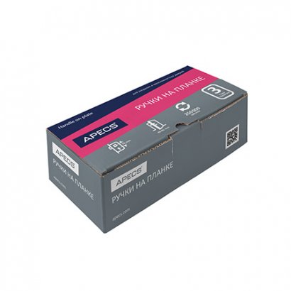 Ручка дверная на планке  АПЕКС  HP-70.1223-AL-NIS  никель