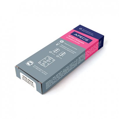 Петля  Apecs   100*70-B4-Steel-CR  хром  100 мм