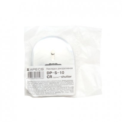Накладка декоративная Apecs DP-S-10-CR-shutter (00017781)