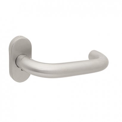 Ручка дверная раздельная  АПЕКС  H-0903-INOX  нерж. сталь