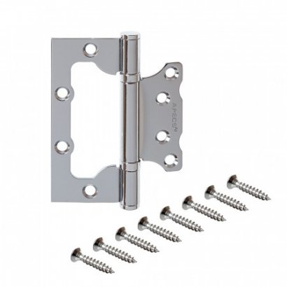 Петля накладная  Apecs 100*75*2,5-B2-Steel-CR (без врезки) (00018041)