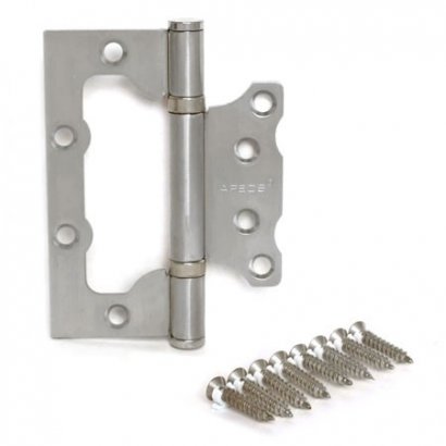Петля накладная Apecs 100*75*2,5-B2-Steel-NIS-Blister (00018051)