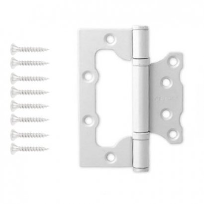 Петля накладная Apecs 100*75*2,5-B2-Steel-W (00018319)