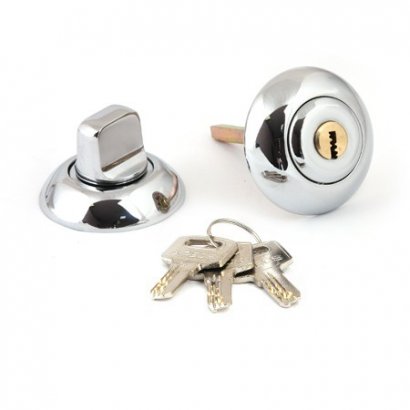 Фиксатор с замком Megapolis WC-K-0803-CR(00023004)