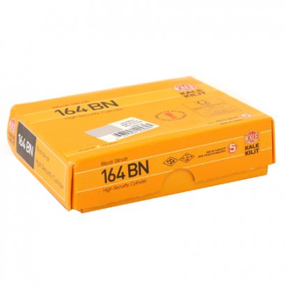 Цилиндровый механизм KALE KILIT 164BN-100(45+10+45)-NP-5KEY-STB 164BN000094 (00024444)