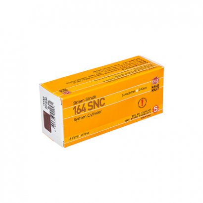 Цилиндровый механизм KALE KILIT 164SN-100(45+10+45)-NP-5KEY-STB 164SN000104