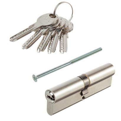Цилиндровый механизм KALE KILIT 164SN-100(45+10+45)-NP-5KEY-STB 164SN000104