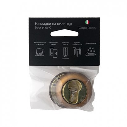 Накладки цилиндровые Code Deco DP-C-14-CFM (00027225)