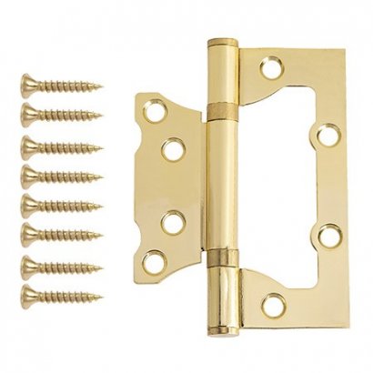Петля накладная Vanger 100*75*2-P2-G (без врезки)
