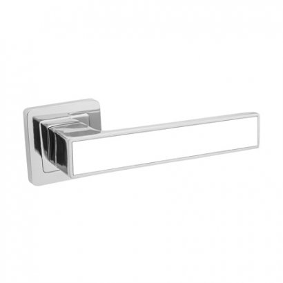 Ручки дверные Code Deco H-22111-A-CR/W (00028233)