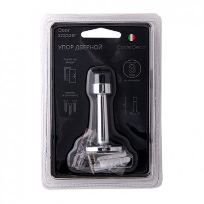 Упор дверной Code Deco DS-0018-CR (00028854)