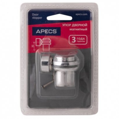 Упор дверной Apecs DS-2762-M-CR