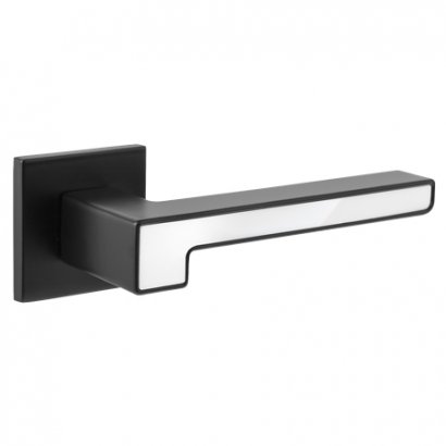 Ручки дверные Code Deco Slim H-30120-A-BLM/W (00031635)