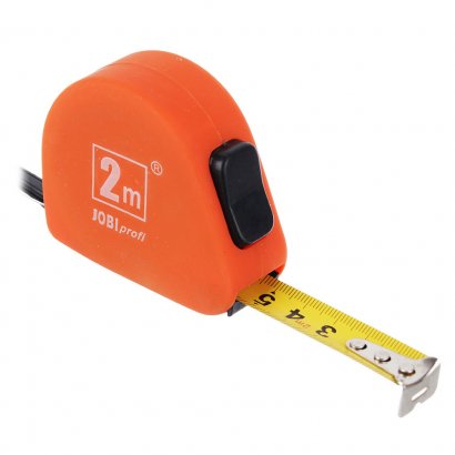Рулетка  ЕРМАК  2 м  SOFT-TOUCH  (Jobi)
