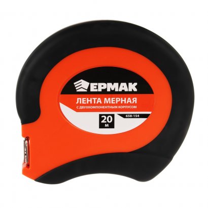 Мерная лента  ЕРМАК  20м  стальное