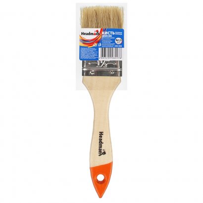 Кисть плоская  HEADMAN BASIC  38мм / 1,5&quot;