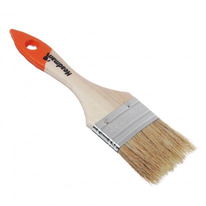 Кисть плоская  HEADMAN BASIC  50мм / 2&quot;  деревянная ручка
