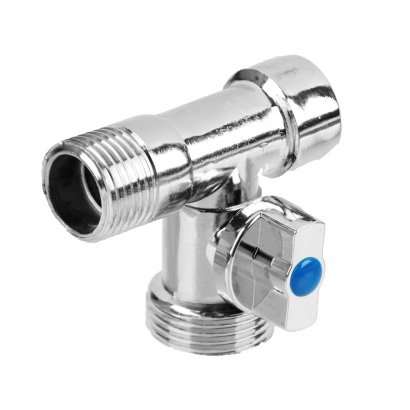 Кран 3-х прох 1/2&quot;-3/4&quot;-1/2&quot; FRESSO  гшш