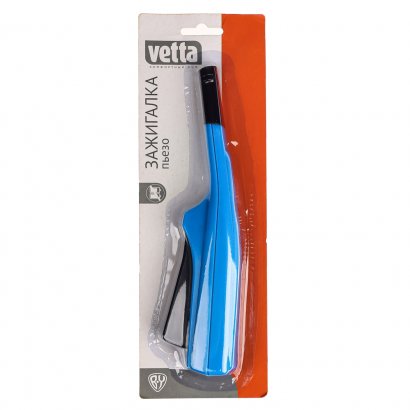 Зажигалка пьезо  VETTA  изогнутая  WH-1012