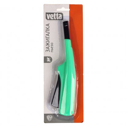Зажигалка пьезо  VETTA  изогнутая  WH-1012