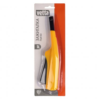 Зажигалка пьезо  VETTA  изогнутая  WH-1012