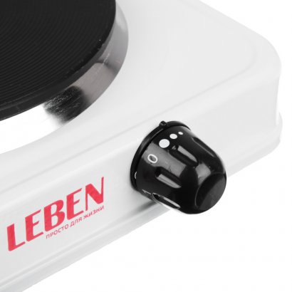 Плитка электрич. одноконфорочная  LEBEN  1кВт
