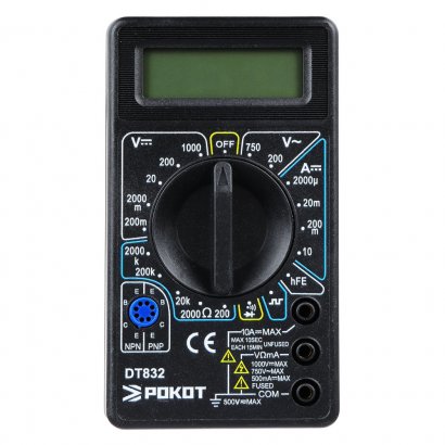 Мультиметр цифровой  РОКОТ  DT-832