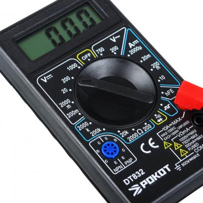 Мультиметр цифровой  РОКОТ  DT-832