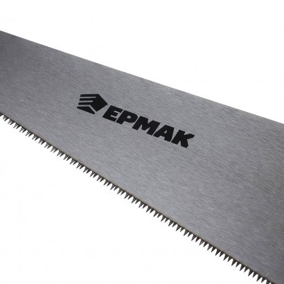 Ножовка по дереву  ЕРМАК  400 мм  Аккуратный рез  3D заточка