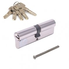Цилиндровый механизм Apecs SМ-90-NI 5кл. ПЕРФхром кл/кл