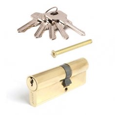 Цилиндровый механизм Apecs SC-80(35/45)-G 5кл. зол. кл/кл
