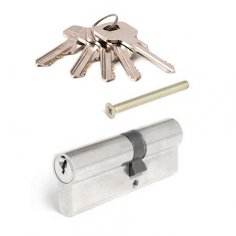 Цилиндровый механизм Apecs SC-80(35/45)-NI 5кл. хром