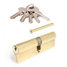 Цилиндровый механизм Apecs SC-100-Z-G 5кл. зол. кл/кл
