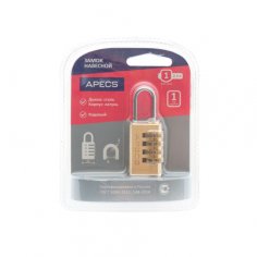 Замок висячий Apecs PDB-40-21-CODE кодовый